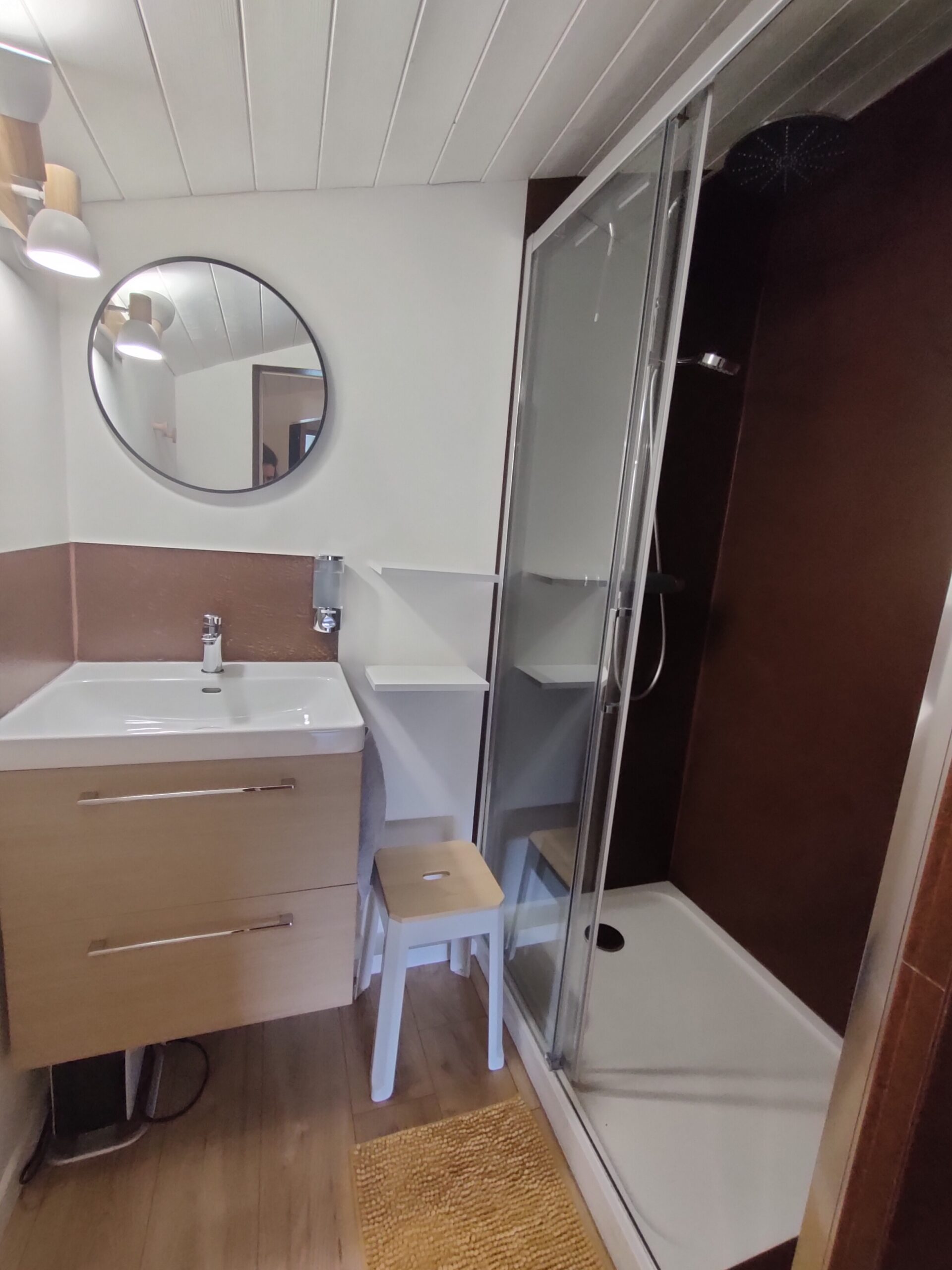 Salle du bain haut Serviettes de toilettes en option - maison de la source