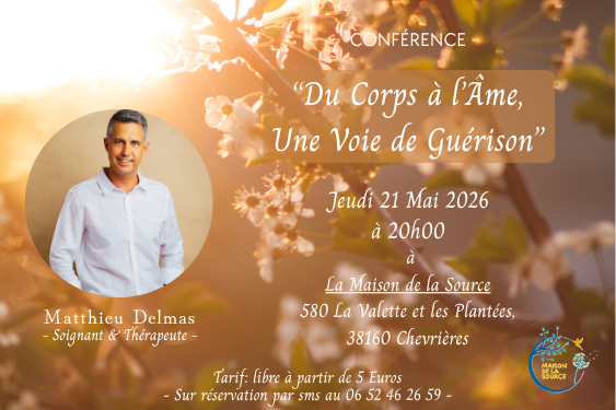 Conférence du corps à l&rsquo;âme
