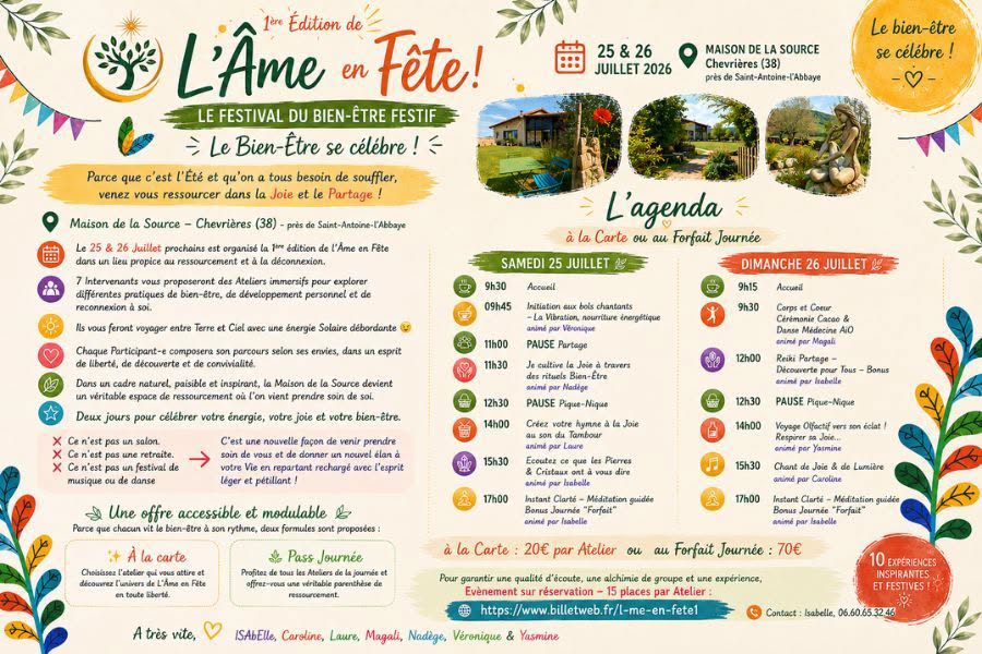 L&rsquo;Ame en fête